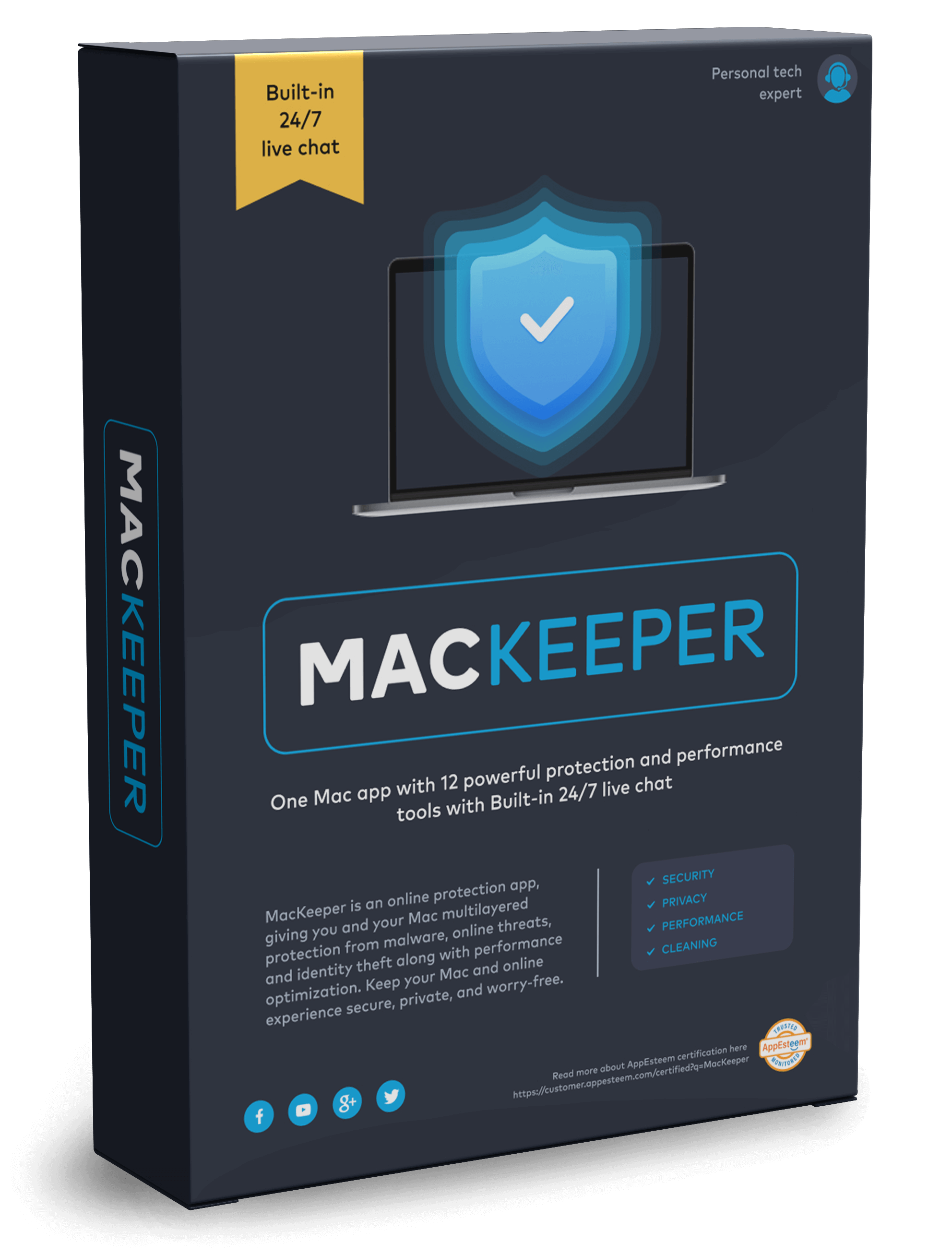 mackeeper Product Box